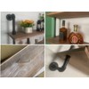 Floating Bookshelf Shelves Pipe Shelves Industrial Pipe Shelving Industrial Floating