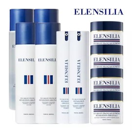 Ellensilla [완/벽/더/블] 엘렌실라 슈퍼 달팽이 기초화장품 풀세트 ( 크림만 4통 ) Perfect The Blue Ellensilla Super Snail Basic Makeup Full Set (4 Creams)