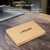 Polare Full Grain Leather Slim and Soft RFID Blocking wallet