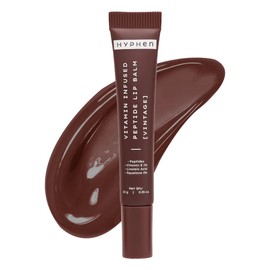 Hyphen Vitamin-Infused Peptide Tinted Lip Balm - Vintage | 24 Hrs Moisturization | Hydrates, Plumps & Repairs Moisture Barrier | Peptide Balm for Women | Hydrating Lip Balm for Chapped Lips | Vegan