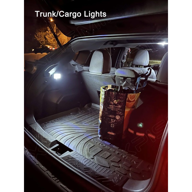Xpismii 9 Piece 6000K White Forester Interior LED Lights Kit