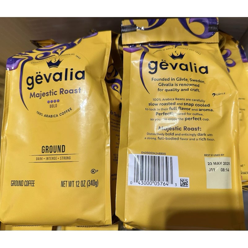Gevalia 4 Pack Gevalia Majestic Roast Ground Coffee 12 oz