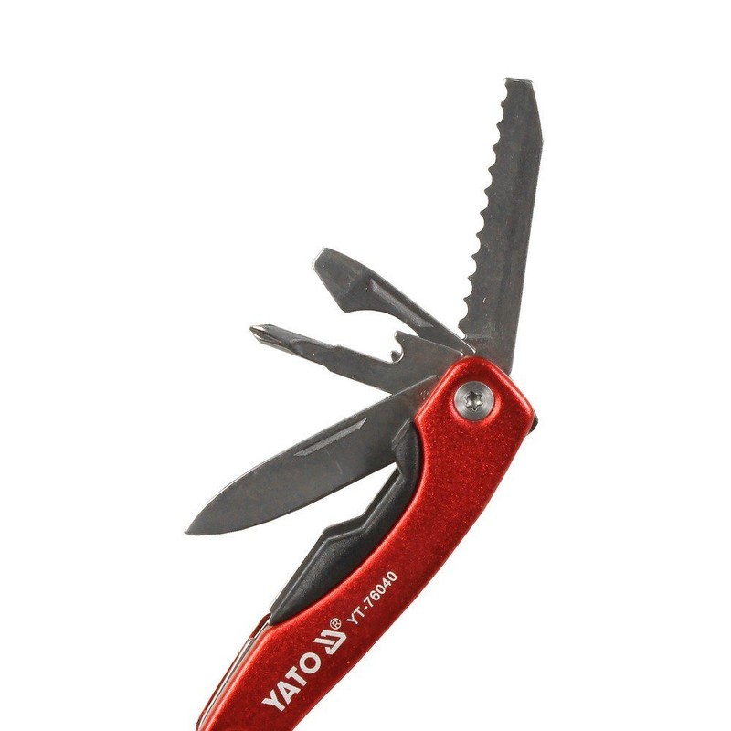 Multi Tool 9 Teilig with Pocket 70 mm Rustproof