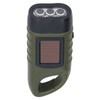 Solar Hand Crank Flashlight Emergency LED Portable Torch for Climbing