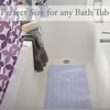 Bath Bliss 2 Pack Non-Slip Bath Mat, Dimensions: 15.5"x27.5", Machine