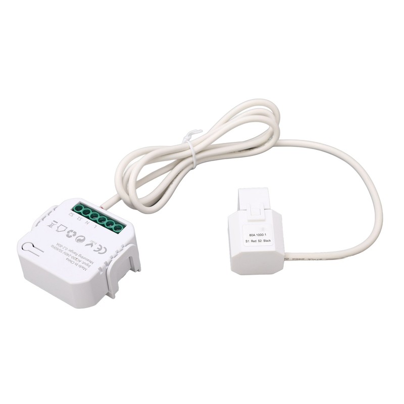 WiFi Energy Monitor Single Phase Smart Electricity Meter with Clamp