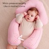 Baby Head Body Pillow Soft Breathable Drawstring Adjustment Newborn Head