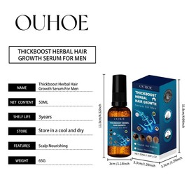 Hair Care Spray, 3 Counts/set Nourishing & Moisturizing Hair Care Serum, Hair Care & Styling Product for Men & Women