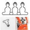 Lusofie 12Pcs Suspender Buckles Dungaree Overall Buckles Metal Overall Clasp
