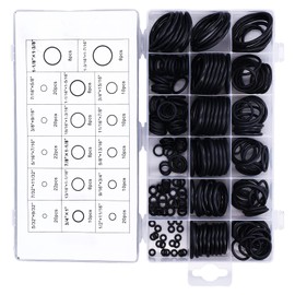 Rubber O Rings, O Ring Kit O Rings Rubber 222Pcs O Ring Rubber Washer Gasket Assortment Accessory Set Kit for Pipeline Vehicle
