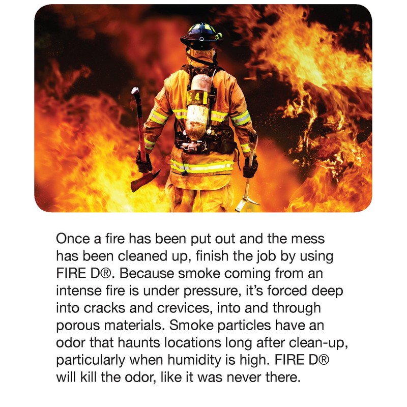 BIG D INDUSTRIES GIDDS-880808 Fire D One Shot Odor Fogger,