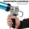 Professional Hand Caulking Gun Drip Free Aluminum Effort Saving Rotatable