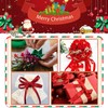 Miioto Christmas Ribbon, Gift Ribbon, Red Green, Gift Ribbon Wide,