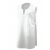Exner Throw Apron Tunic, White