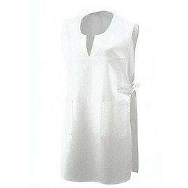 Exner Throw Apron Tunic, White