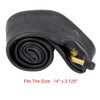 X AUTOHAUX Bicycle Inner Tube 14 x 2.125 Curved US