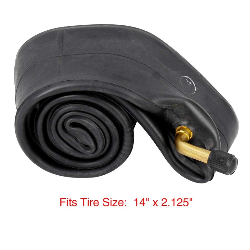 X AUTOHAUX Bicycle Inner Tube 14 x 2.125 Curved US