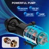 RISTOW RV Macerator Pump 12V, 12GPM RV Waste Water Pump