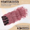 Benehair 22" Clip in Hair Extensions 12 Pcs Long Curly
