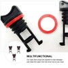 3pcs Kayak Scupper Plugs Boat Drain Plugs Kit Thread Bung