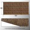 SAND MINE Reversible Mats, Plastic Straw Rug, Modern Area Rug,