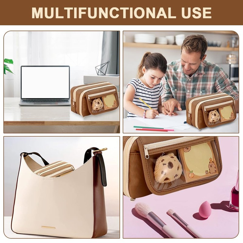 HASAIKA® Schulsachen Pencil Case, Multi-layer Cute Pencil Case, Pencil Case,