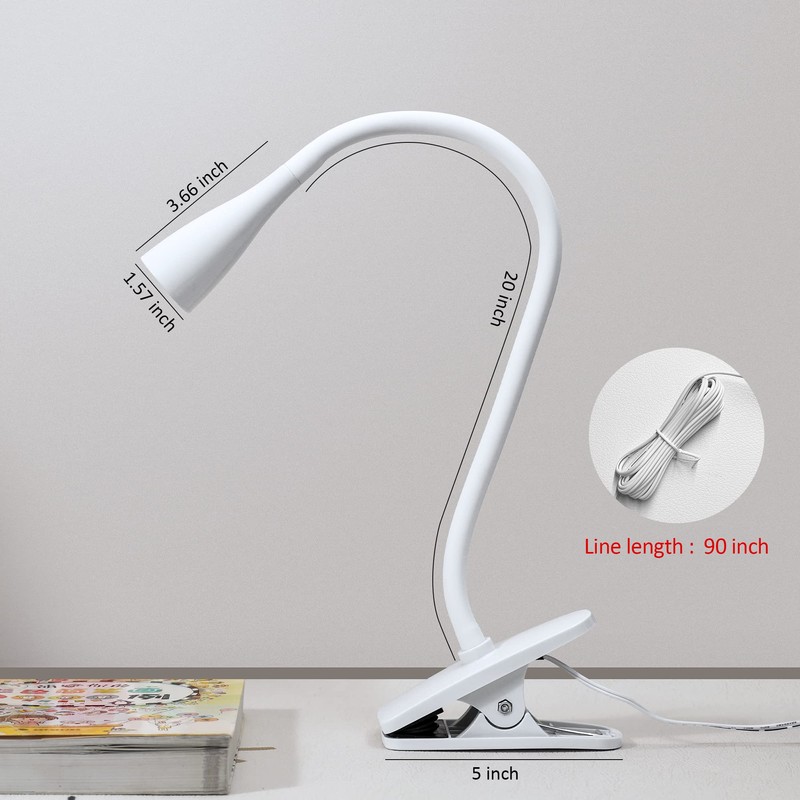 LED Reading Light, Eye-Caring Book Light for Reading in Bed,