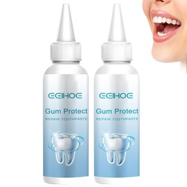 2Pcs Gum Toothpaste, Zahnfleisch Reparatur & Pflege – Zahnfleisch Therapie Gel für gesundes Zahnfleisch, beugt Zahnfleischrückgang vor, erfrischt den Atem, reinigt gründlich und schützt effektiv