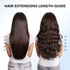 COOKAYU Clip in Hair Extensions Human Hair Silk Straight Light