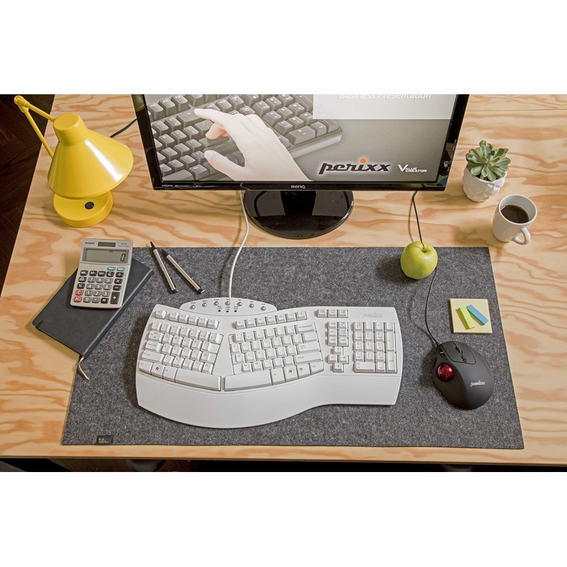 Perixx PERIBOARD-512W Periboard-512 Ergonomic Split Keyboard - Natural Ergonomic Design