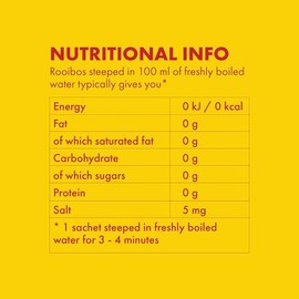 BOS Organic Rooibos Tin, 100 g, 40 Teabags (Pack of 1)