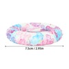 5PCS Round Hand Grip Ring Printed Silicone Fidget Toy Finger