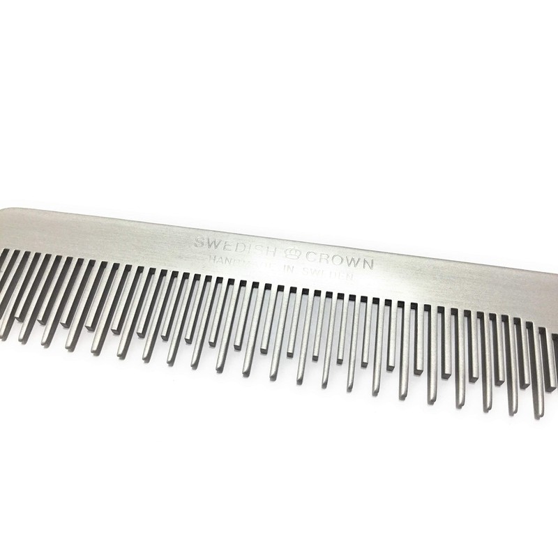 Swedish Crown Professional Touping Comb Aluminium Comb 21 cm (Antistatic)