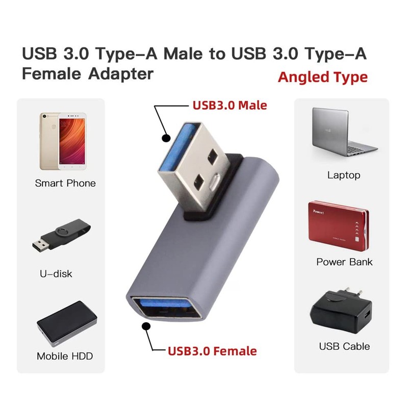 NFHK 10Gbps USB3.0 Male to Female Extension Power Data Video