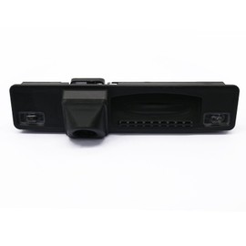 Fabelhpart Trunk Release Switch Compatible with Ford Focus C-Max Mk3 Fiesta Mk7 2014 2015 2016 2017 2018 2019 2020-up Rear Trunk Lid Release Switch Button with Camera Hole Replaces# F1EB-19B514-BE