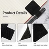 AUXBC 12Pcs Self-Adhesive Pen Loop Holder with Elastic Band, Notebook