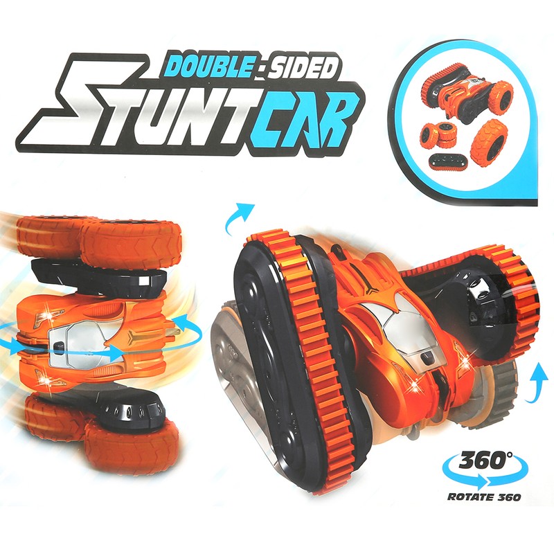 2‑In1 Double Sided 2.4G Remote Control Stunt Car Model 360