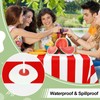 misaya 3 Packs Striped Disposable Table Cloth, 54 x 108