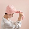 Homoyoyo Toallas de Microfibra para Cabello Mujer 3 Piezas Absorbentes