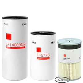 LF14000NN FF5776 FS19765 Oil Change Kit Fuel Filter Compatible With Cummins Fleetguard Fit For ISX15 Engines
