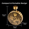 IUSTIDIE All-in-1 Spinner DND Dice, Press-to-Roll Metal Dice Spinner, Mechanical