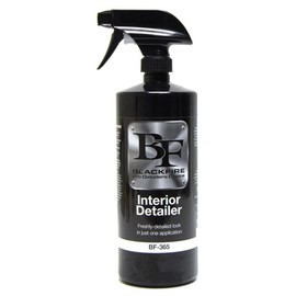 BLACKFIRE Interior Detailer | UV Protection for Leather, Vinyl, Plastic & More | Removes Dust, Fingerprints & Smudges | Quick & Easy Application | BF-365 | 32oz