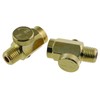 KKUANG 2PCS Brass Inlet Air Volume Regulator 1/4inch Air Tool