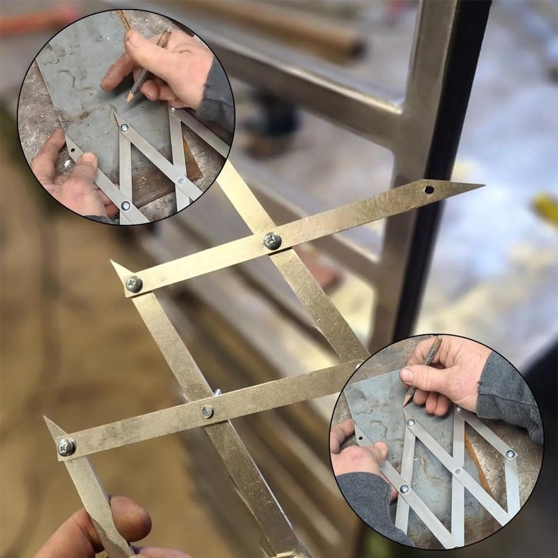 Shengsenfu Picket Master Pro 3 Point Center Finder for Precise