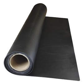 Rubber Roll, SBR, Rubber Width 24 in, Rubber Length 5 ft, Rubber Thickness 1/16 in, 70A, Plain Backing