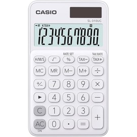 Casio SL-310UC-WE desktop calculator Black