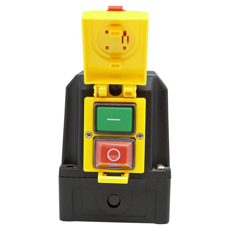 400 V Machine Switch with Integrated Relay and Low Voltage