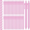 Fulmoon 50 Pcs Ballpoint Pens Bulk Retractable Comfortable Writing Pens