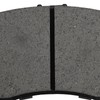 4pcs Front Disc Low Dust Ceramic Brake Pads Kit for