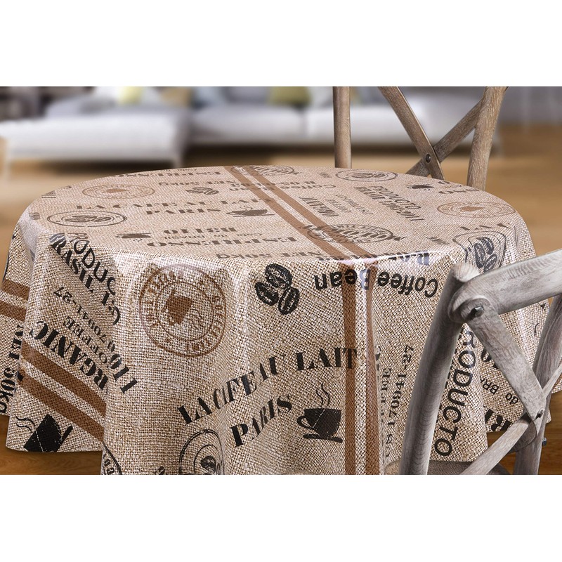 Beautex Brazil, Oilcloth, Tablecloth, Wipe-clean Garden Tablecloth, Round, Oval, Square,